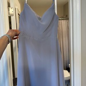 Azazie daenerys bridesmaid dress- dusty lavender color, size A0